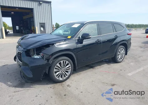 2021 Toyota Highlander Platinum z USA, uszkodzony, nr VIN 5TDFZRBH7MS078026